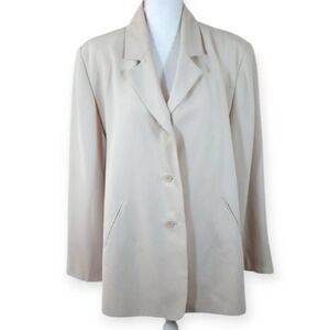 JOHN PAUL RICHARDS CREAM BLAZER SZ.26 EUC.
